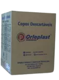Imagem do produto Copo Descartável Orleplast 180ml caixa c/ 2.500 UND